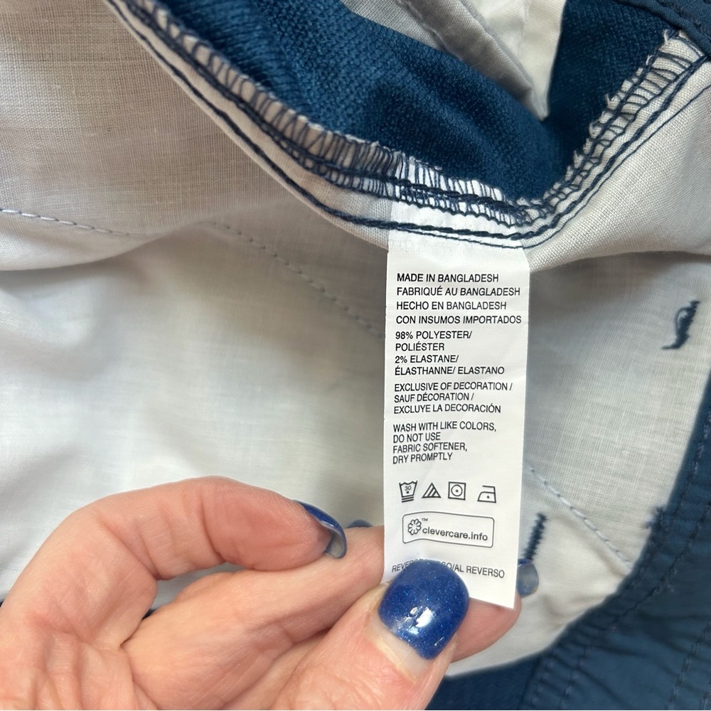 G.H.Bass&Co. Blue Shorts NWT 32 - Picture 2 of 9
